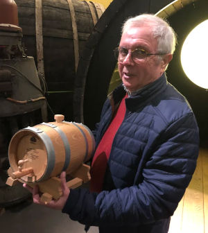 Jacques de Keersmaecker met de HORAL Lambic Award 2022